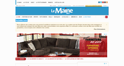 Desktop Screenshot of lemainelibre.fr