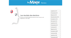 Desktop Screenshot of elections.lemainelibre.fr