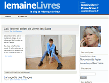 Tablet Screenshot of lemainelivres.blogs.lemainelibre.fr